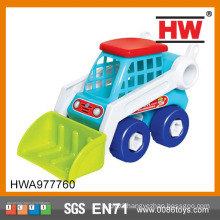 Popular Colorful Free Wheel with drill plastic toys truck